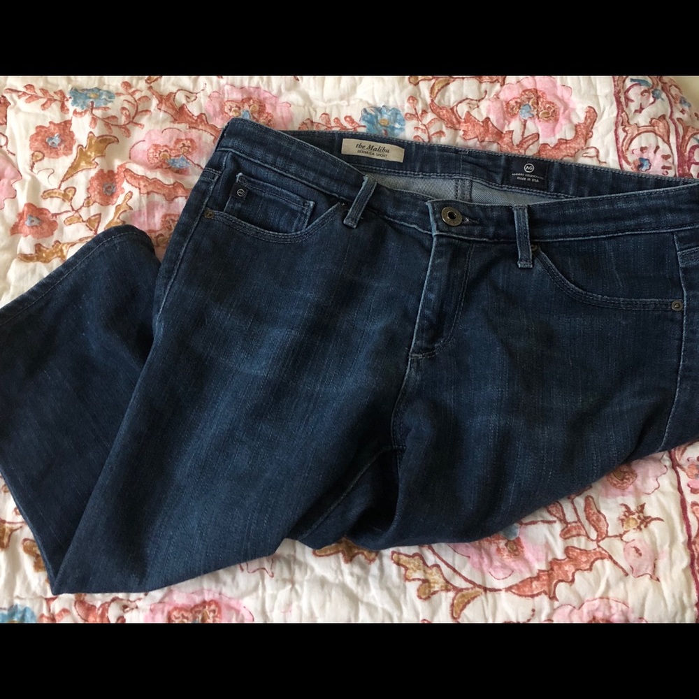 AG Adriano Goldschmied Malibu Denim Bermuda Short